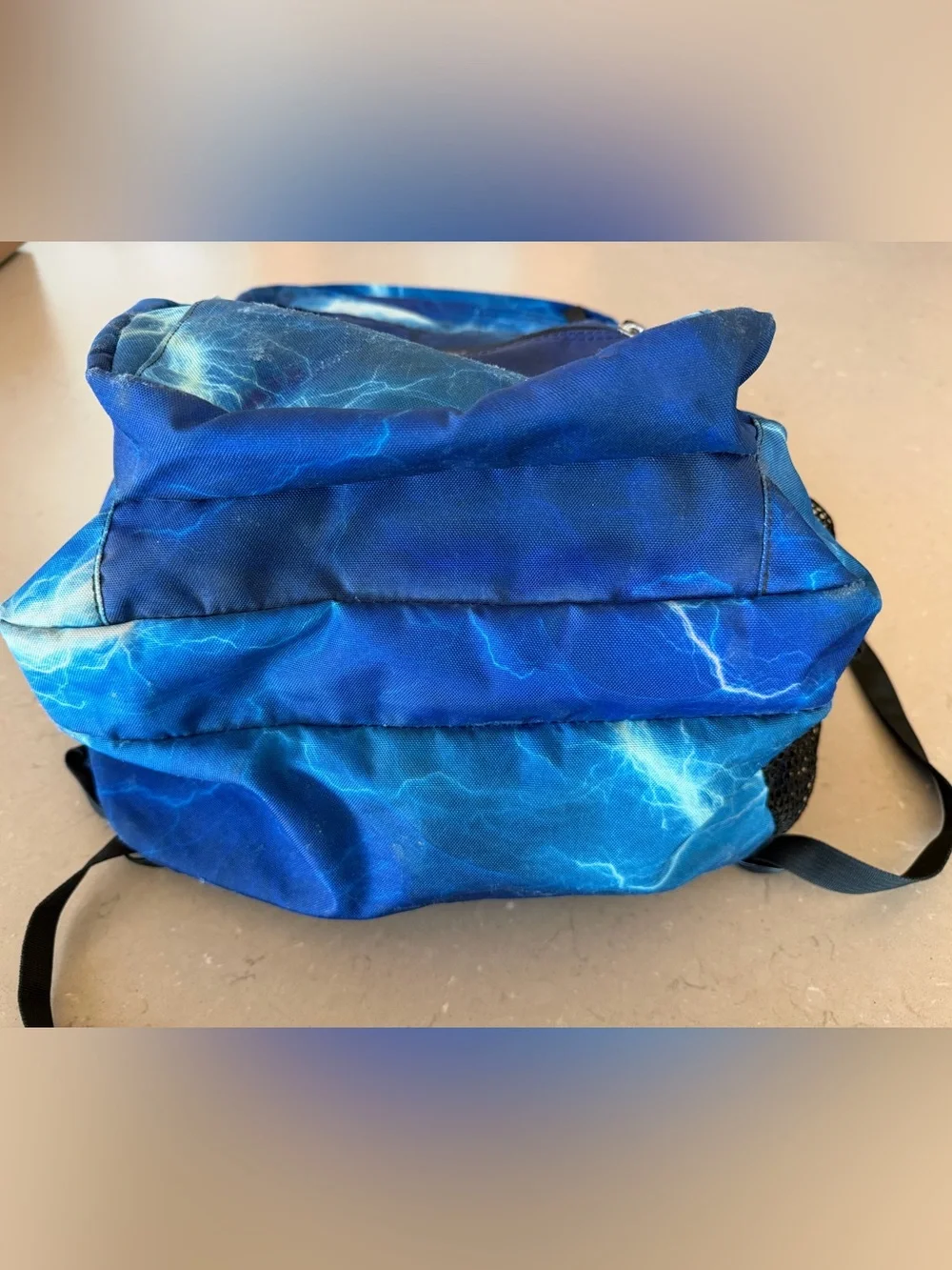 Jansport Big Student Lightning Blue Backpack Laptop Back School College Travel